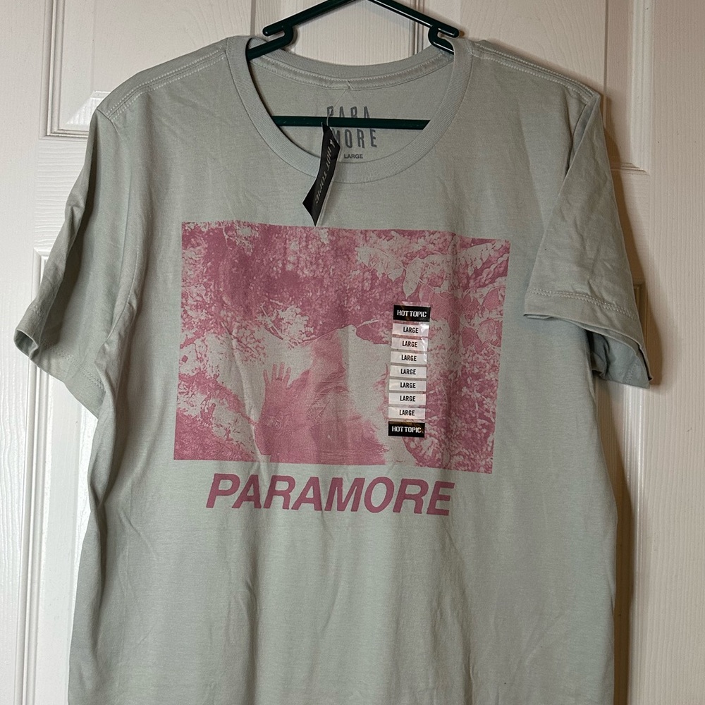 Paramore Tee Shirt - Grey Women’s size Large